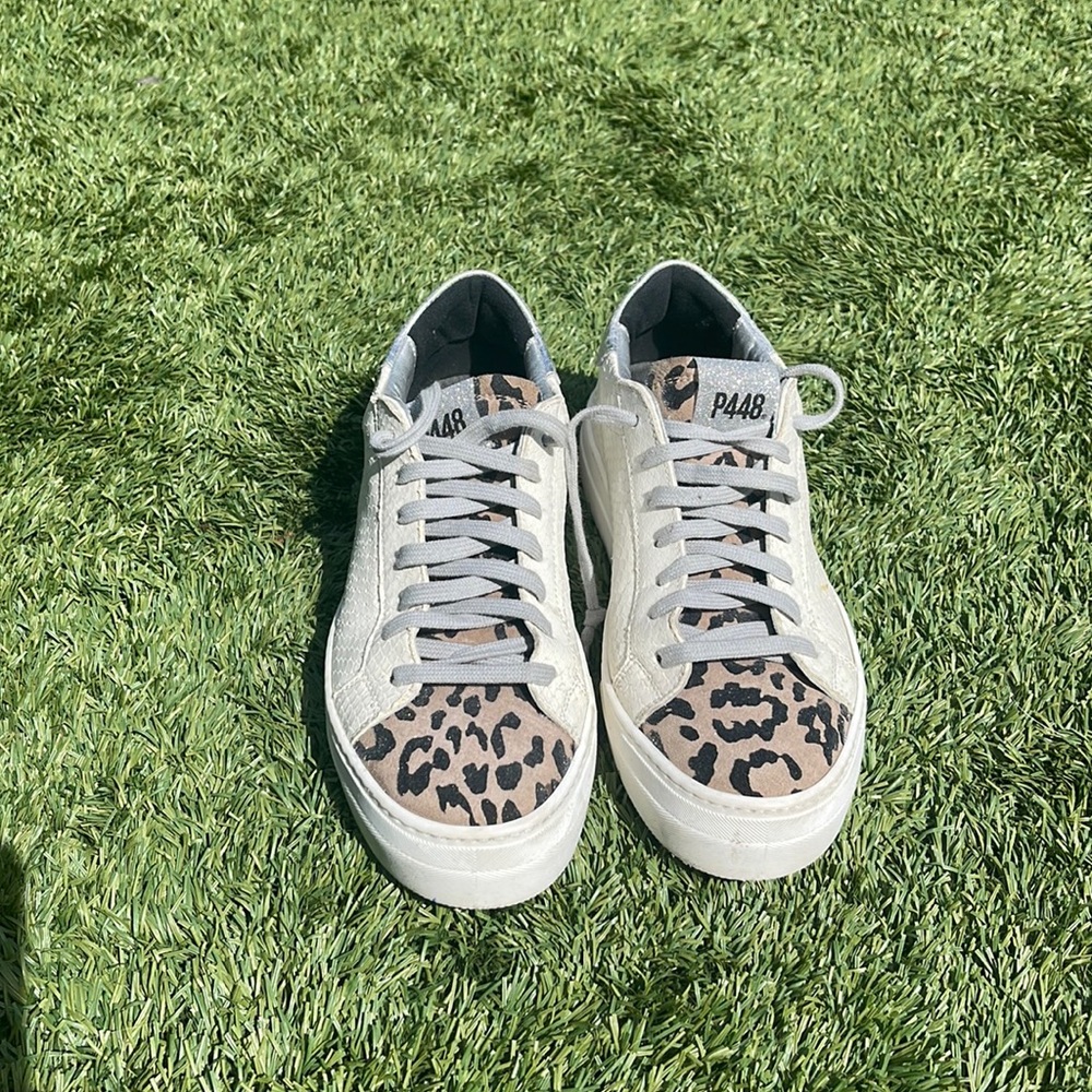 P448 platform sneakers